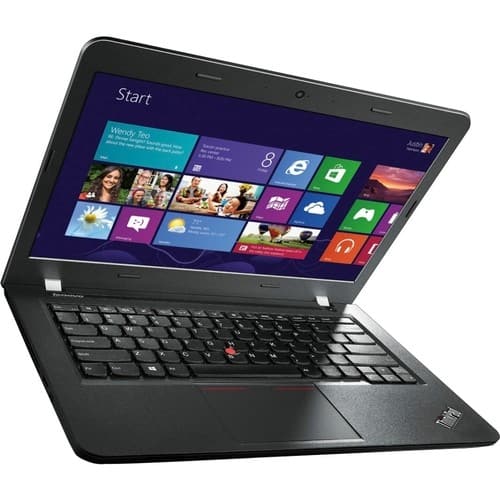 Lenovo - ThinkPad Edge 14" Laptop - AMD A6-Series - 4GB Memory - 500GB Hard Drive - Graphite Black - Larger Front
