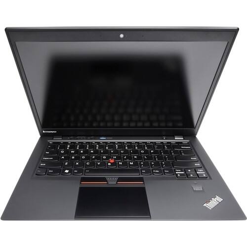 Lenovo - 14" ThinkPad Ultrabook - 8 GB Memory and 256 GB Solid State Drive - Black - Larger Front