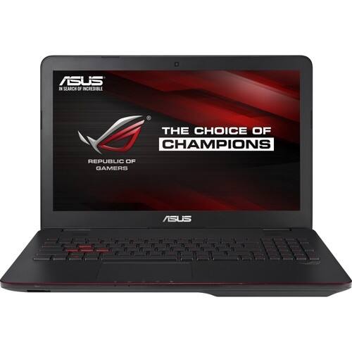 Asus - ROG G Series 15.6" Laptop - Intel Core i7 - 16GB Memory - 1TB Hard Drive + 128GB Solid State Drive - Matte Black - Larger Front
