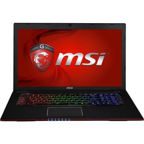MSI - 17.3" Notebook - 16 GB Memory - 1 TB Hard Drive - Brush Aluminum Black - Larger Front