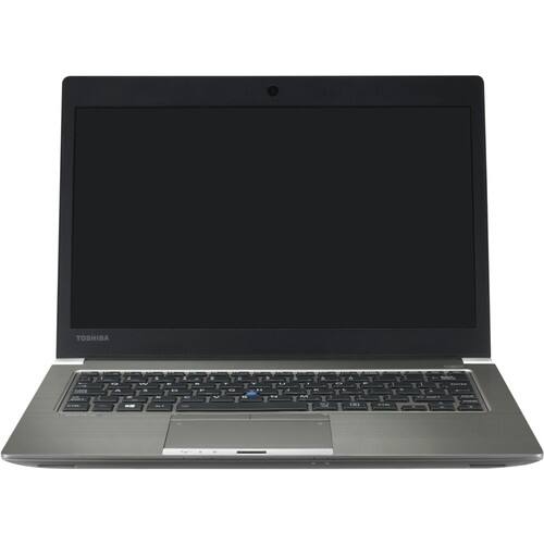 Toshiba - 13.3" Portege Ultrabook - 8 GB Memory and 256 GB Solid State Drive - Cosmo Silver - Larger Front