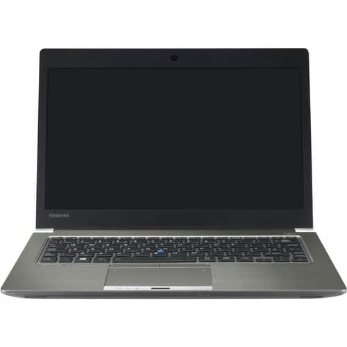 Toshiba - 13.3" Portege Ultrabook - 8 GB Memory and 128 GB Solid State Drive - Cosmo Silver - Larger Front