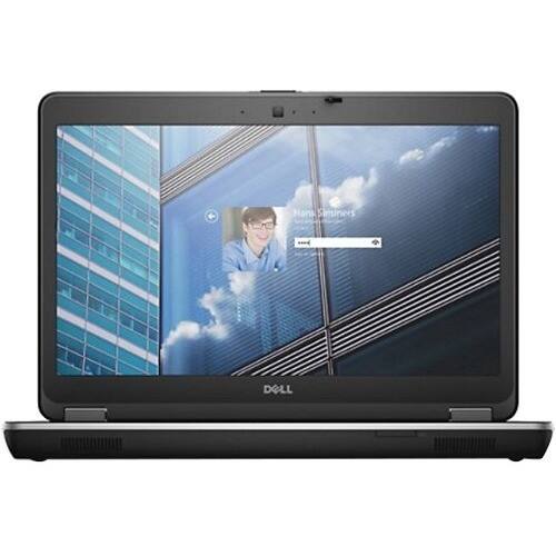Dell - 14" Latitude Notebook - 4 GB Memory - 320 GB Hard Drive - Black - Larger Front