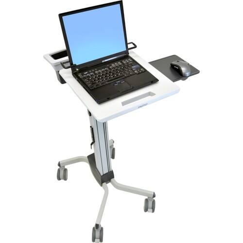 Ergotron - Neo-Flex 24-205-214 Laptop Cart - Two-tone Gray - Larger Front
