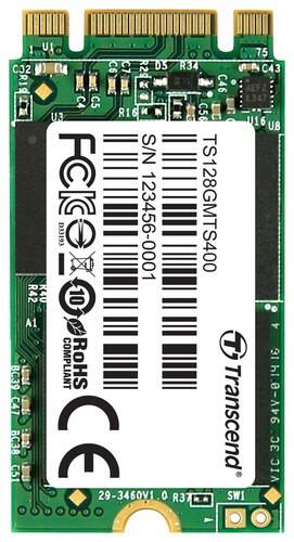 Transcend - M.2 128GB Internal Serial ATA III Solid State Drive for Laptops - White - Larger Front