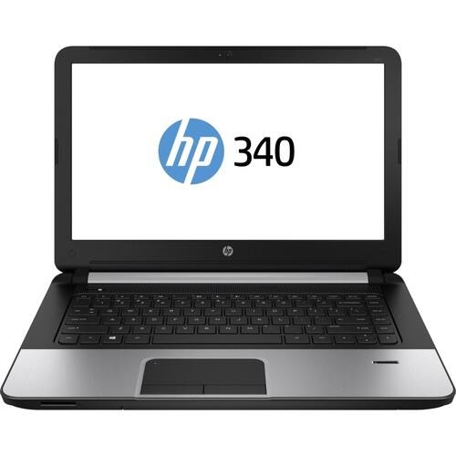 HP - 14" Notebook - 4 GB Memory - 500 GB Hard Drive - Silver - Larger Front