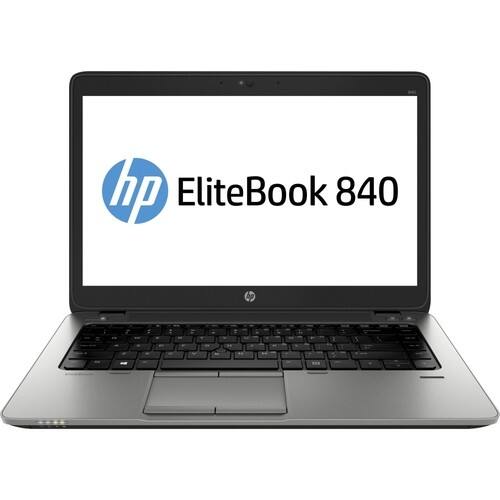 HP - 14" EliteBook Notebook - 8 GB Memory and 256 GB Solid State Drive - Black - Larger Front