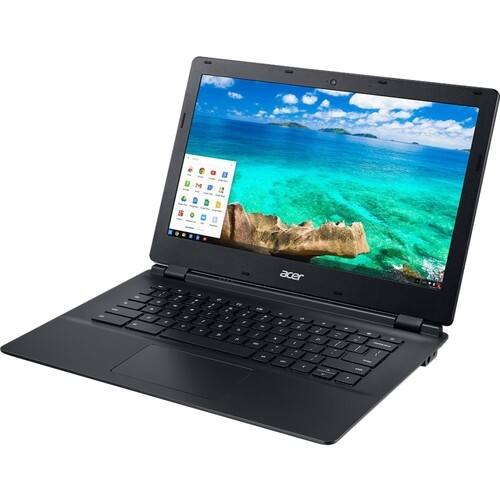 Acer - 13.3" Notebook - 4 GB Memory and 16 GB Solid State Drive - Multi - Larger Front