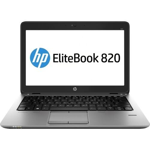 HP - 12.5" EliteBook Notebook - 8 GB Memory - 500 GB Hard Drive - Black - Larger Front