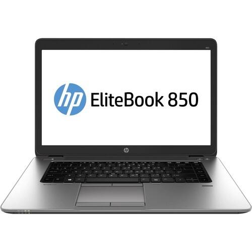 HP - 15.6" EliteBook Notebook - 8 GB Memory and 256 GB Solid State Drive - Silver - Larger Front