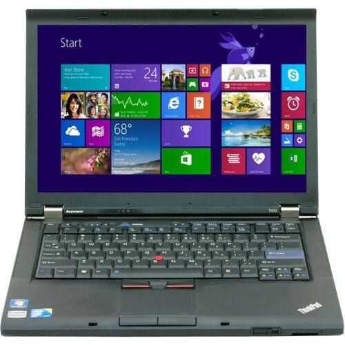 Lenovo - 14.1" ThinkPad Notebook - 3 GB Memory - 250 GB Hard Drive - Black - Larger Front