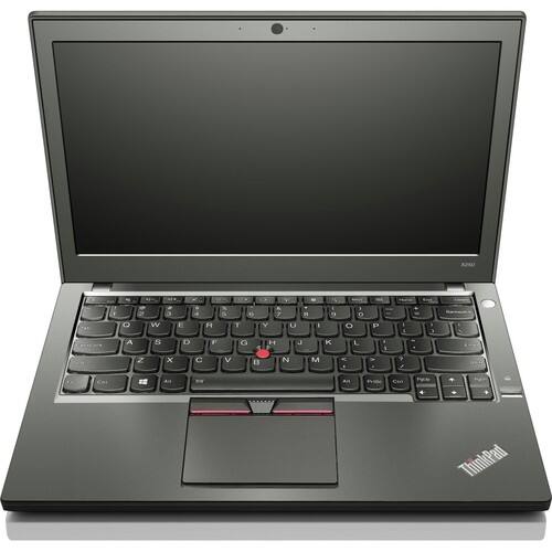 Lenovo - 12.5" ThinkPad Ultrabook - 8 GB Memory and 256 GB Solid State Drive - Black - Larger Front