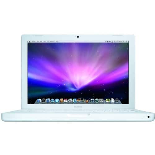 Apple - 13.3" MacBook Notebook - 2 GB Memory - 250 GB Hard Drive - White - Larger Front