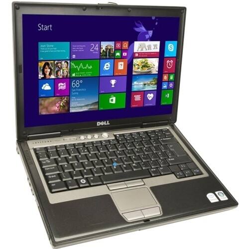 Dell - 14.1" Latitude Notebook - 2 GB Memory - 60 GB Hard Drive - Gray - Larger Front