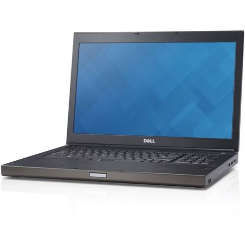 Dell - 17.3" Precision Notebook - 16 GB Memory and 500 GB Solid State Drive - Black - Larger Front