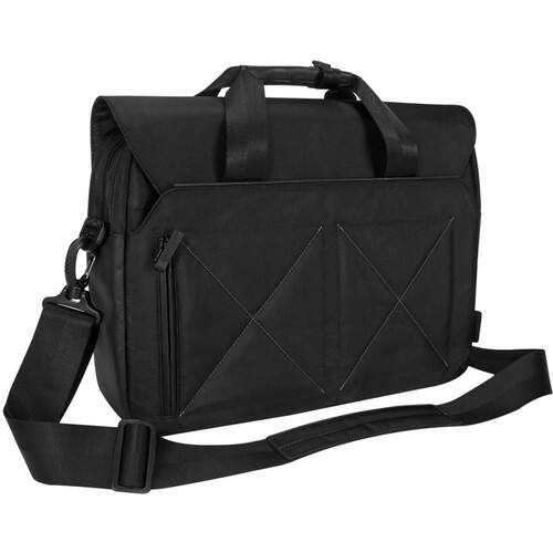 Targus - T-1211 Topload Laptop Case - Gray - Larger Front