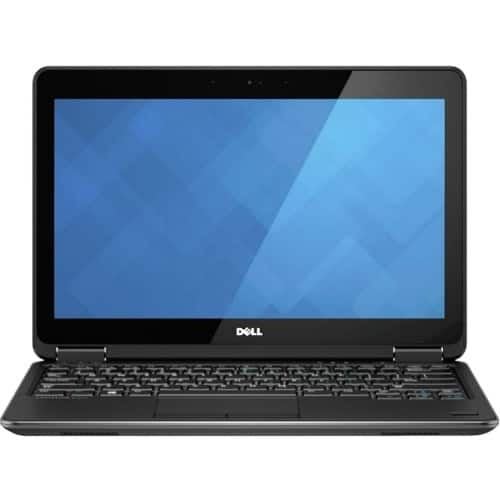 Dell - 12.5" Latitude Ultrabook - 8 GB Memory and 256 GB Solid State Drive - Black - Larger Front