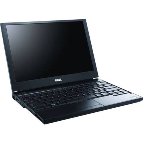 Dell - 12" Latitude Notebook - 3 GB Memory - 80 GB Hard Drive - Black - Larger Front
