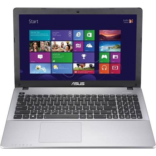 Asus - 15.6" Notebook - 4 GB Memory - 500 GB Hard Drive - Matte Gray - Larger Front