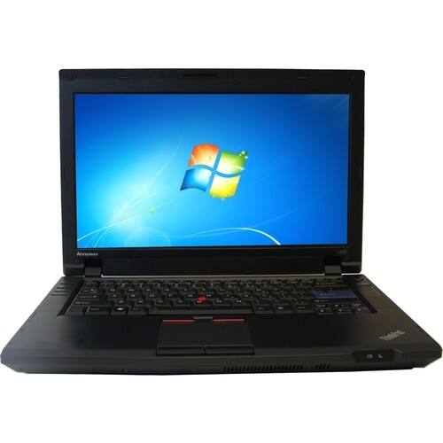 Lenovo - 14.1" ThinkPad Notebook - 4 GB Memory - 320 GB Hard Drive - Black - Larger Front