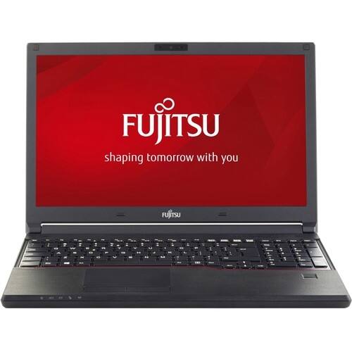 Fujitsu - 15.6" LIFEBOOK Notebook - 4 GB Memory - Black - Larger Front