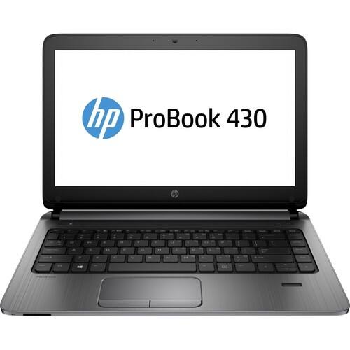 HP - 13.3" ProBook Notebook - 4 GB Memory and 128 GB Solid State Drive - Black - Larger Front