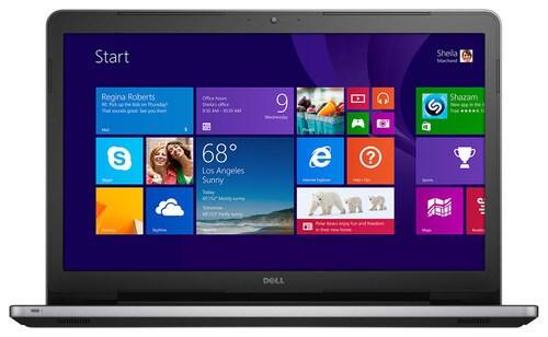Dell - Inspiron 17.3" Laptop - AMD A8-Series - 8GB Memory - 1TB Hard Drive - Silver - Larger Front