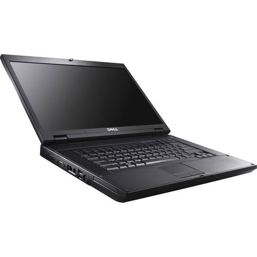 Dell - Latitude E5500 Laptop Notebook-Core 2 Duo 2.0GHz-2GB DDR2-160GB-DVDRW-Windows 7 - Black - Larger Front