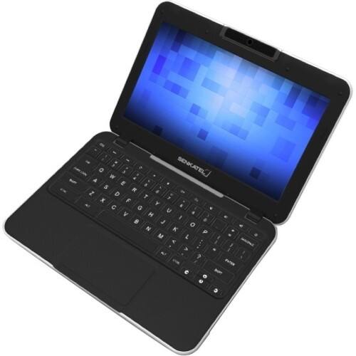Senkatel - 11.6" Chromebook Chromebook - 4 GB Memory and 16 GB Solid State Drive - White - Larger Front