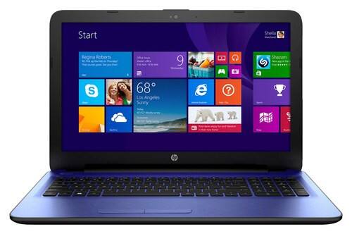 HP - 15.6" Touch-Screen Laptop - AMD A6-Series - 4GB Memory - 500GB Hard Drive - Noble Blue - Larger Front