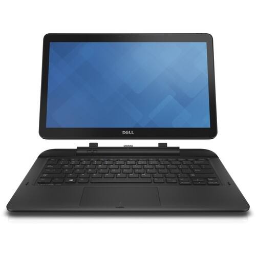 Dell - Genuine Dell Refurbished Latitude 7350 Intel M-5Y71 1.2GHz 8GB 256GB SSD 13.3" Touch W8.1Pro (Black) - Black - Larger Front