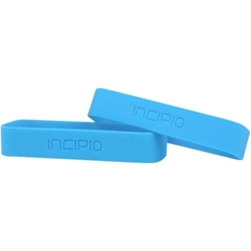 Incipio - Laptop Cable Management - Neon Blue - Angle