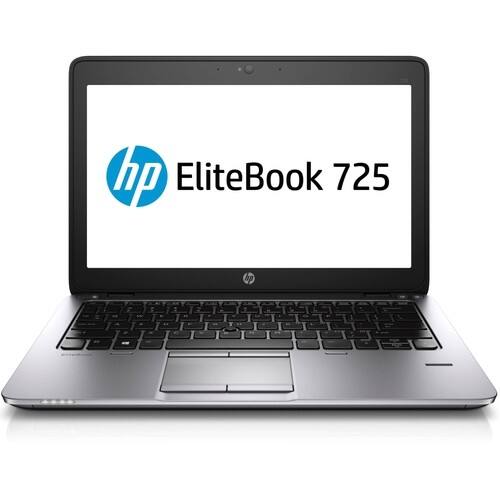 HP - 12.5" EliteBook Notebook - 4 GB Memory - 500 GB Hard Drive - Carbon - Larger Front