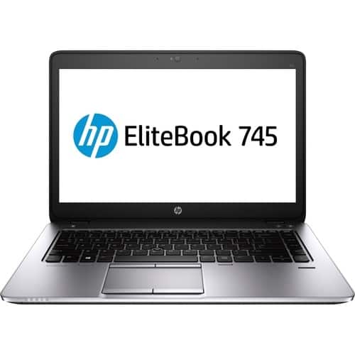 HP - 14" EliteBook Notebook - 8 GB Memory - 500 GB Hard Drive - Carbon - Larger Front