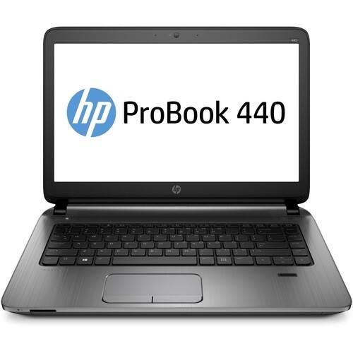 HP - 14" ProBook Notebook - 8 GB Memory - Black - Larger Front