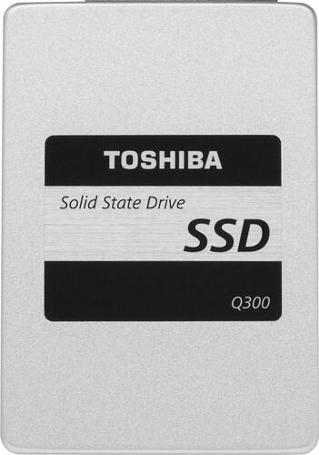 Toshiba - Q300 240GB Internal SATA III Solid State Drive for Laptops - Gray - Larger Front