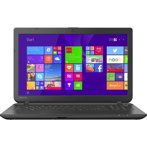 Toshiba - 15.6" Satellite Notebook - 6 GB Memory - 750 GB Hard Drive - Textured Resin in Jet Black - Larger Front