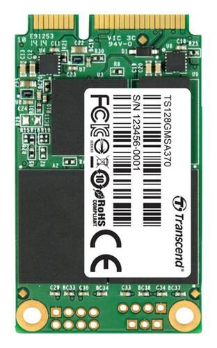 Transcend - 128GB Internal Serial ATA III Solid State Drive for Laptops - Green - Larger Front