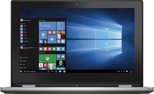 Dell - Inspiron 3152 11.6in Laptop Pentium 1.6GHz 8GB 128GB Wi-Fi - Gray - Larger Front