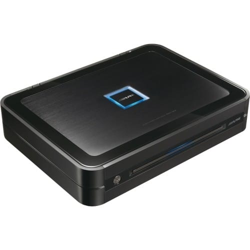 Alpine - Car Amplifier - 1 Channel - Class D - Larger Front
