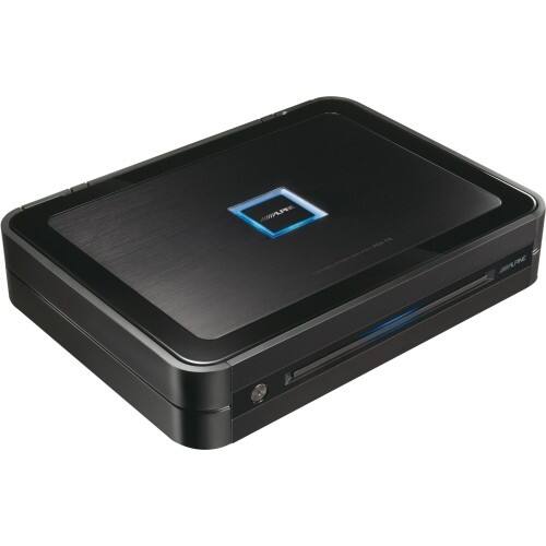 Alpine - Car Amplifier - 4 Channel - Class D - Larger Front