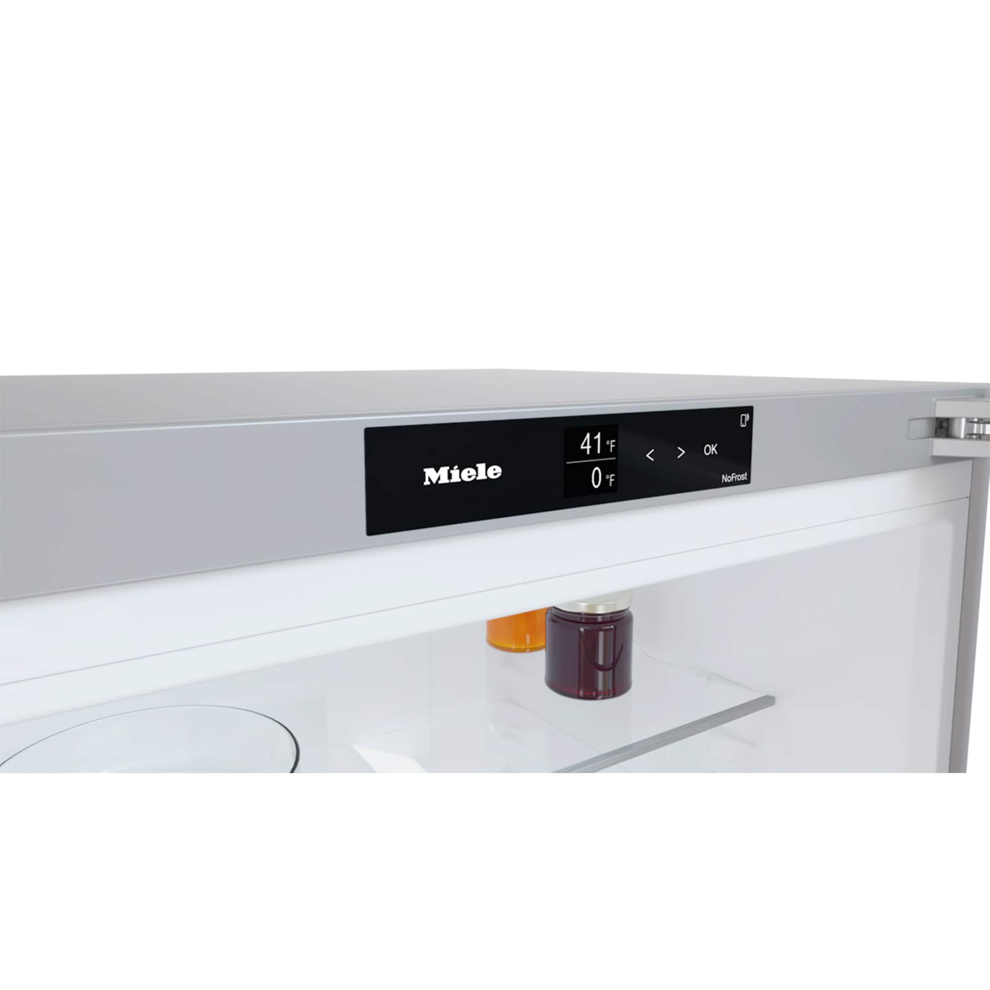 Miele Perfectcool Freestanding Bottom Mount Clean Touch Steel