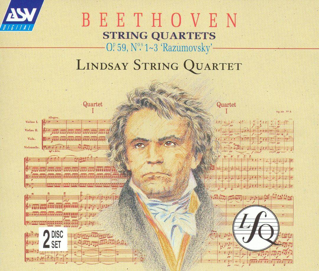 Best Buy Beethoven String Quartets Op 59 Nos 103 Razumovsky CD