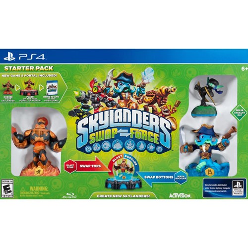 Skylanders SWAP Force Starter Pack PS4 Game by Activision