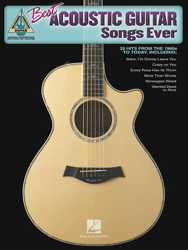 Hal Leonard - Various Artists: Best Acoustic Guitar Songs Ever Sheet Music - Multi - Larger Front