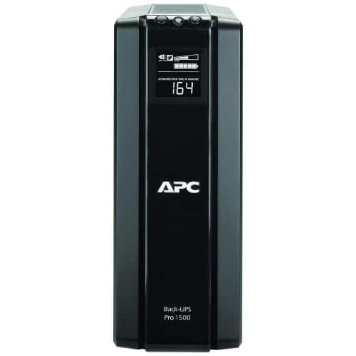 APC - Br1500G Power Saving Back UPS Rs 1500 - Black - Larger Front