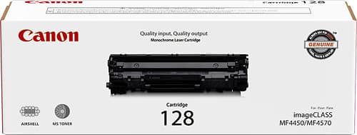 Canon - 128 Toner Cartridge - Black - Larger Front