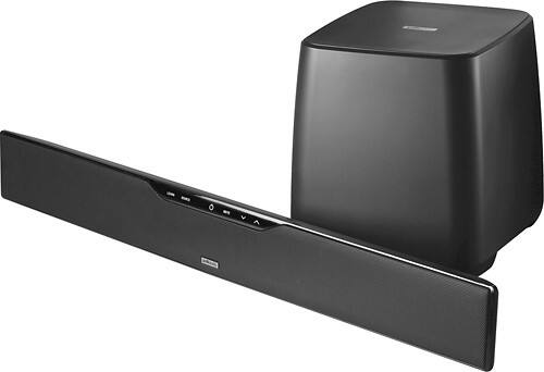 Polk Audio - SurroundBar 6000 Home Theater Speaker System - Angle
