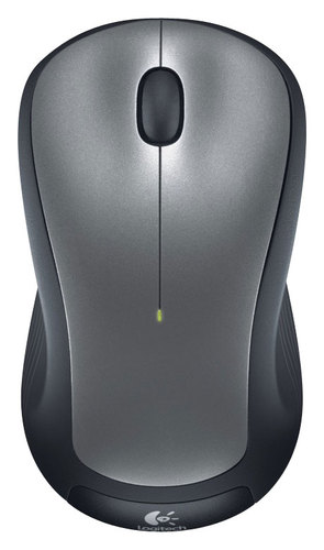 Logitech - M310 Wireless Mouse - Silver - Larger Front