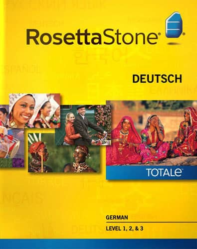 Rosetta Stone Version 4: German Level 1-3 Set - Mac|Windows - Larger Front